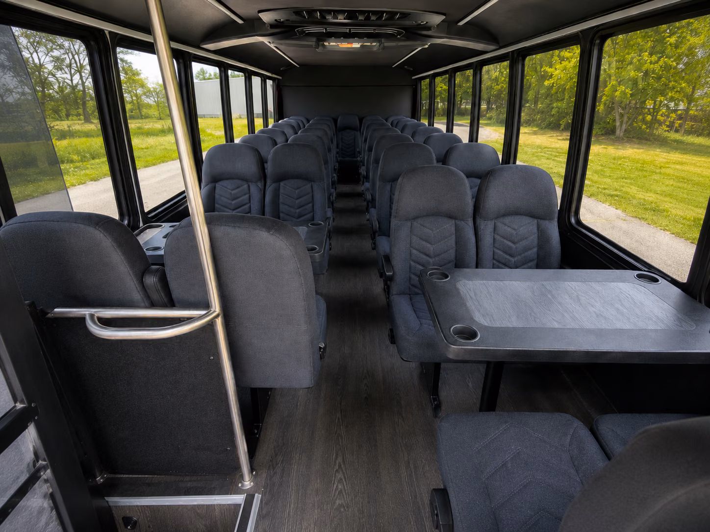 boynton beach 20 passenger minibus interior