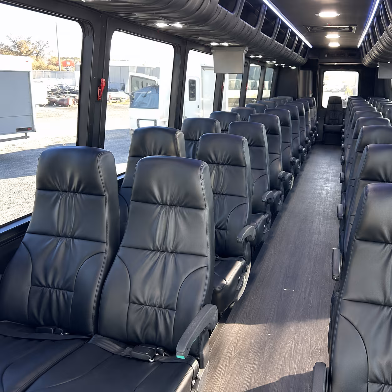 boynton beach 30 passenger minibus interior