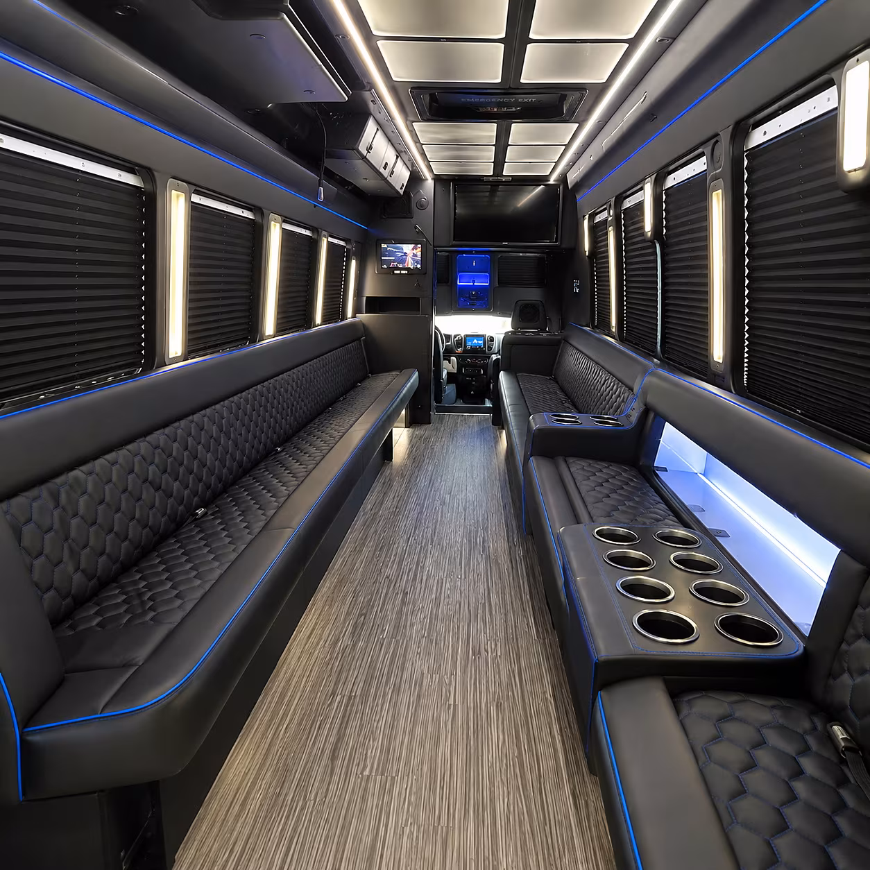 boynton beach party bus inside