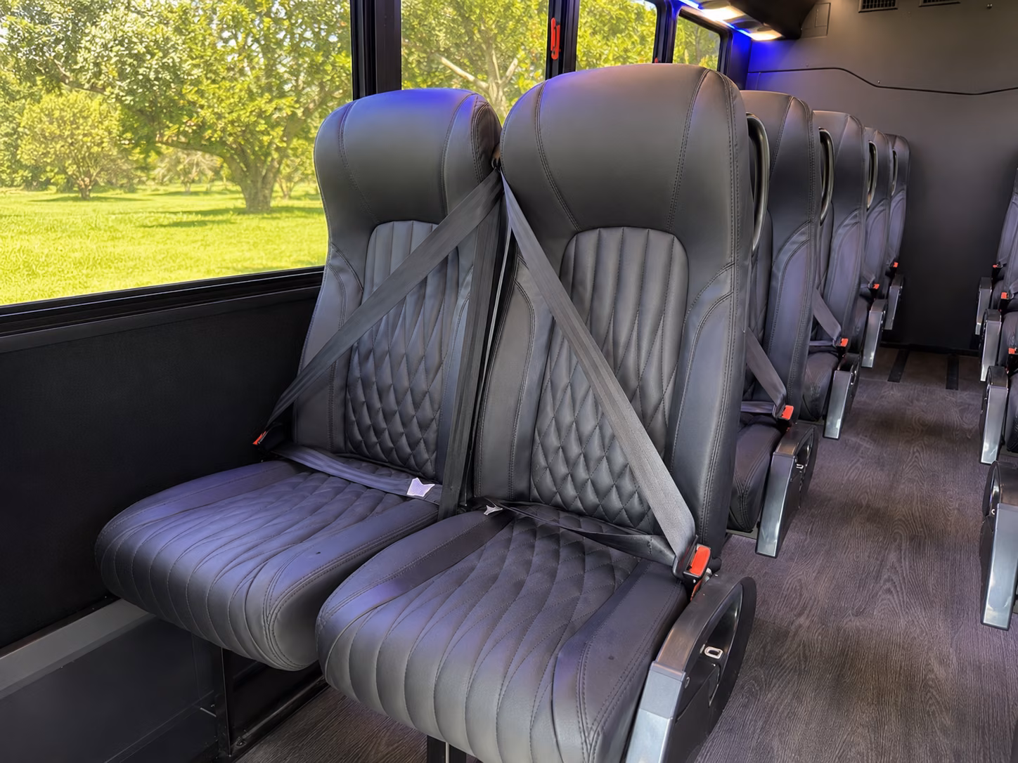 boynton beach prom transportation onboard seating